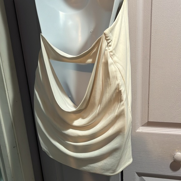 Off white backless top. - Picture 5 of 9